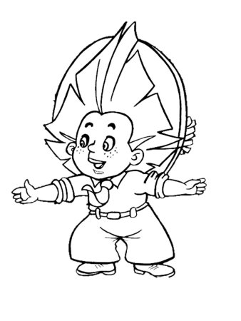 Герои Носова Незнайка раскраска