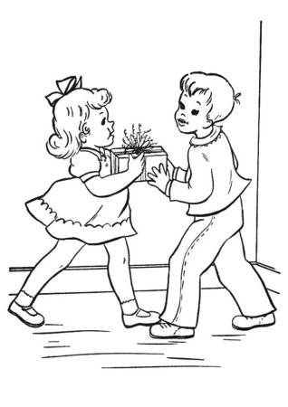 Раскраска этикет для детей