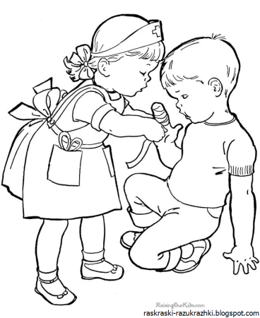 Раскраски на тему доброта