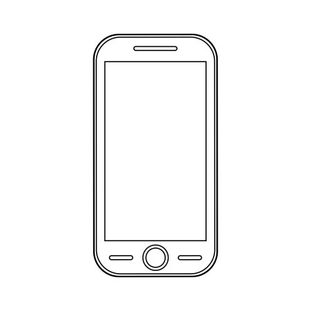 Раскраска смартфон