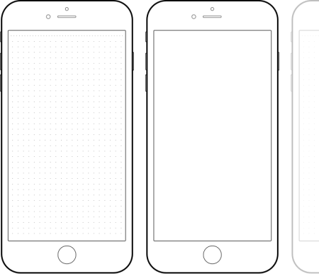 Айфон 13 спереди распечатка