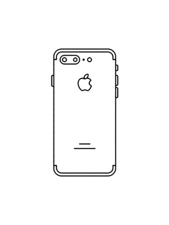 Айфон для срисовки