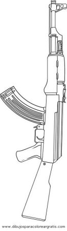 Раскраска пистолет-пулемет ППШ