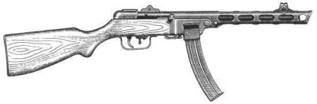 ППШ 41 пистолет-пулемет чертежи