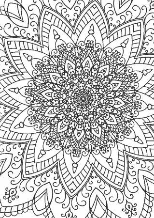 Раскраски сложные