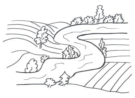 Мост раскраска для детей