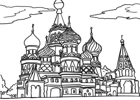 Московский собор Василия Блаженного изо