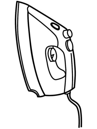Утюг для раскрашивания
