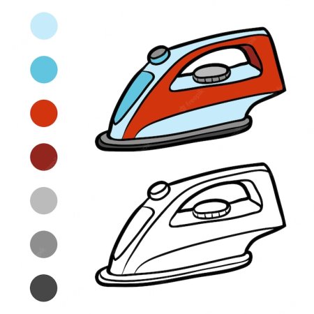 Трафарет утюг для аппликации