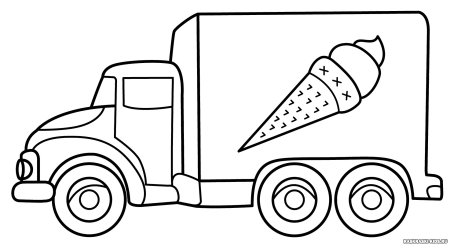 Раскраска машинки