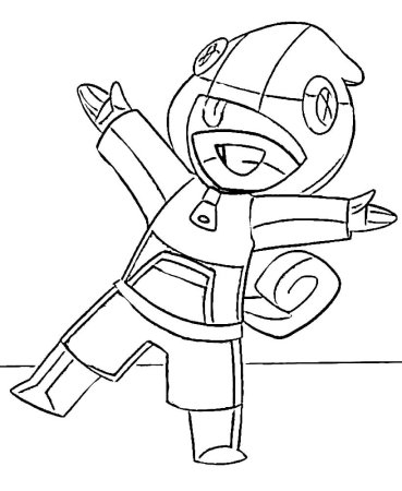 Раскраска Браво старс Леон