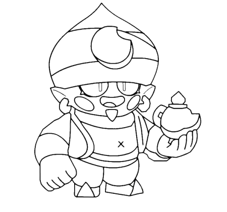 Раскраска Браво старс Пэм