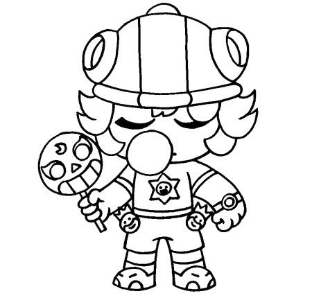 Браво старс Сэнди скин сладкоежка Сэнди