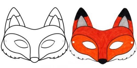 Рисование мордочки лисы пошагово для детей