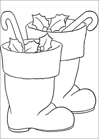 Резиновые сапоги раскраска