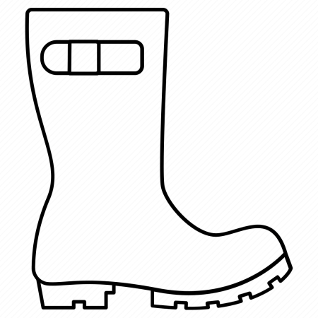 Сапоги раскраска для детей