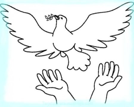 Дети за мир раскраска для детей