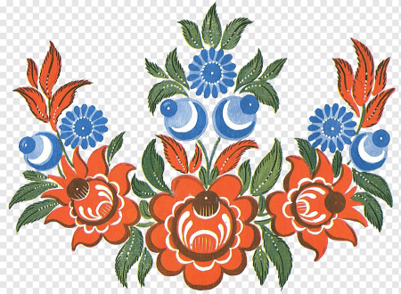 Городецкая роспись элементы росписи раскраска