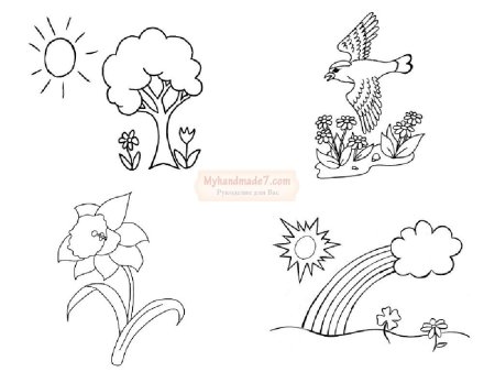 Рисунок на тему Весна карандашом