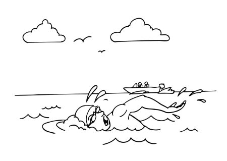 Рисунок на тему безопасность на воде