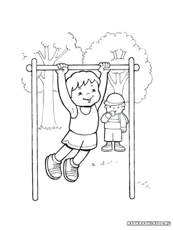 ЗОЖ раскраски для детей