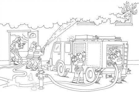 Безопасность. Раскраска