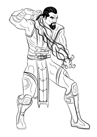 Раскраски мортал комбат 2021