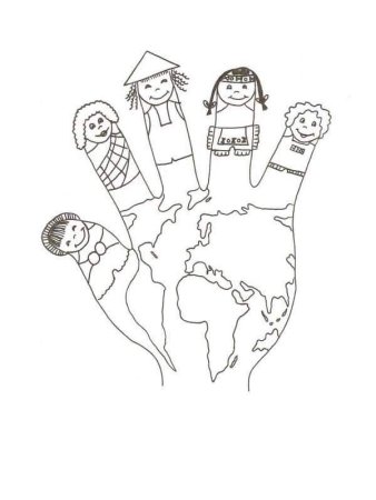 День народного единства раскраска