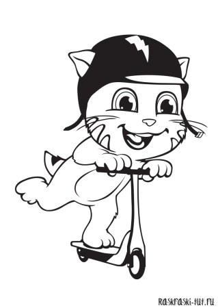 Мышонок Джерри раскраска для детей