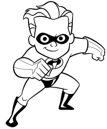 Раскраска супергероини