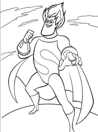 Раскраска Суперсемейка 2