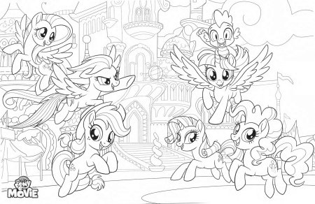 Раскраски my little Pony Дружба это чудо