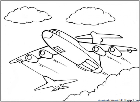 Военные раскраски для детей