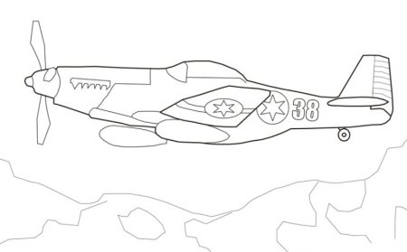 Раскраски для детей танки и самолеты