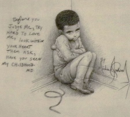 Человек в углу рисунок