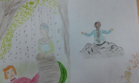 Коллаж на балладу Кубок