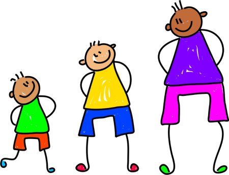 Рисование детской фигуры