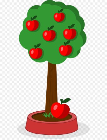 Яблоневое дерево для детей