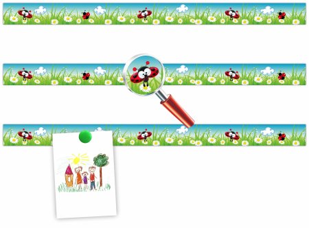 Магнитный стенд наше творчество