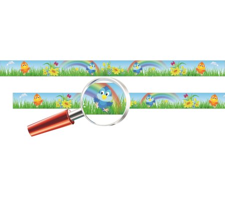 Стенд для крепления рисунков в детском саду