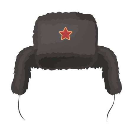 Шапка ушанка рисунок
