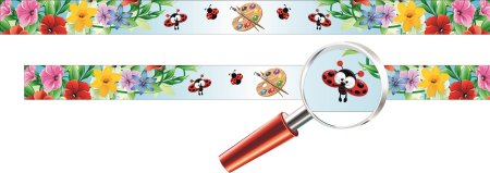 Магнитные полоски для рисунков