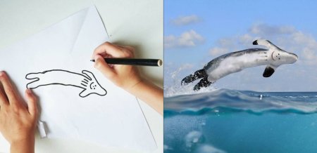 Рисунки детей в реальности