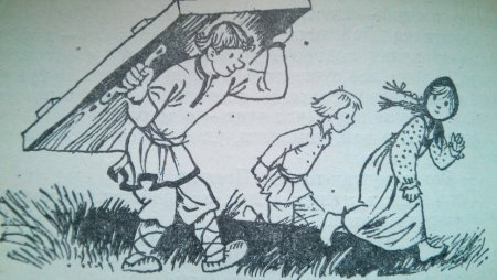 Раскраска сказка Иванушка дурачок