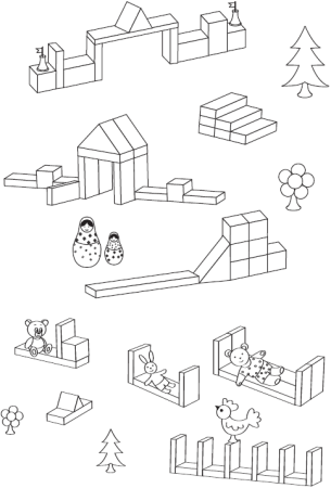 Раскраски для детей средней группы