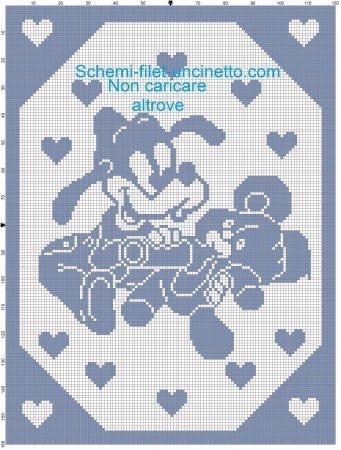 Узор для детского пледа с2с