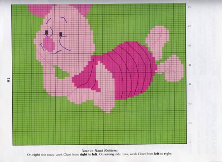 Теневые узоры для детского пледа