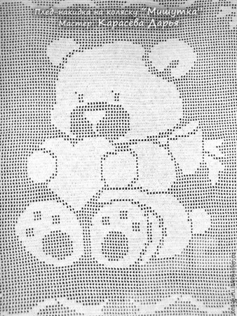 Плед с2с схемы машинки