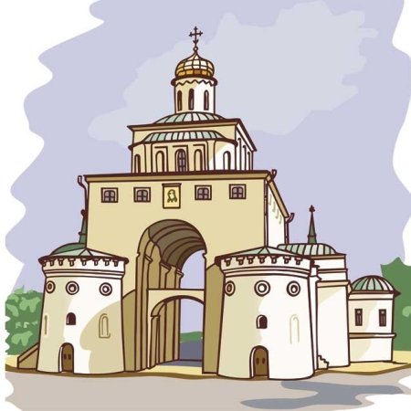 Logo золотые ворота Владимир