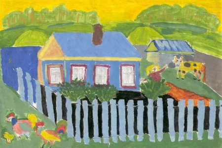 Рисование мой дом моя улица